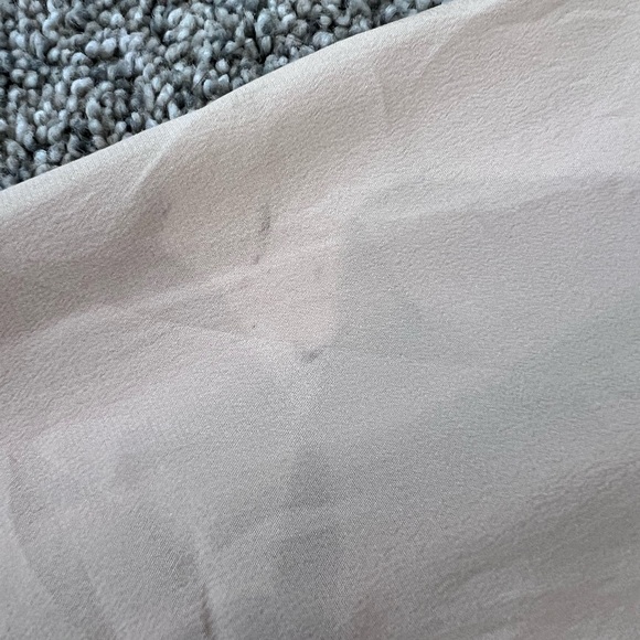 NWT! BCBG Maxazria Bare Pink 100% Silk Flowy Top Sabina Women’s Size M $248 - Picture 14 of 16